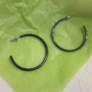 NWOT Dark Gray Earrings